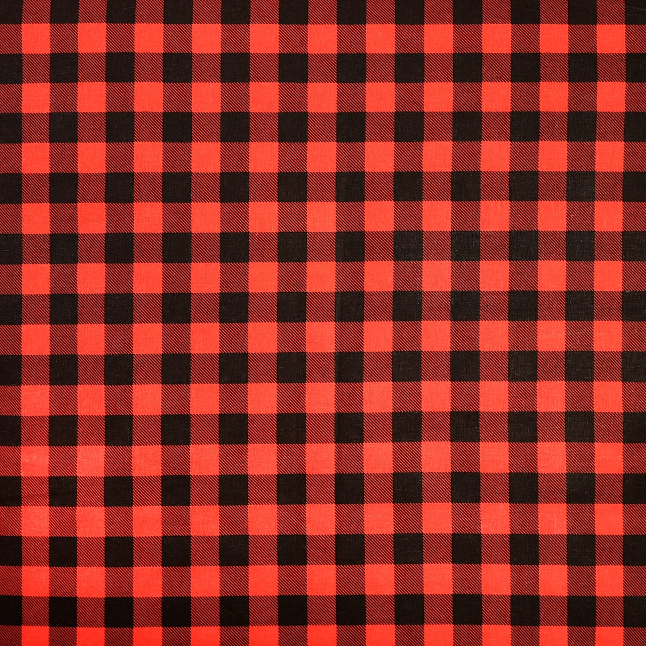 Red & Black Buffalo Check Cotton Fabric Mini Bolt by Loops & Threads®